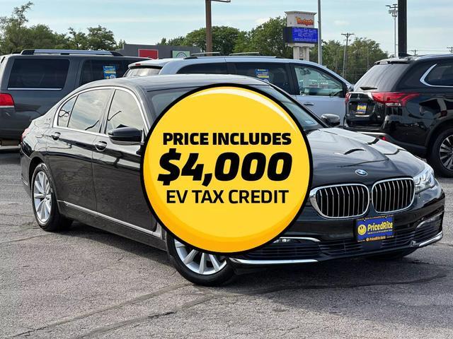 used 2017 BMW 740e car, priced at $24,800