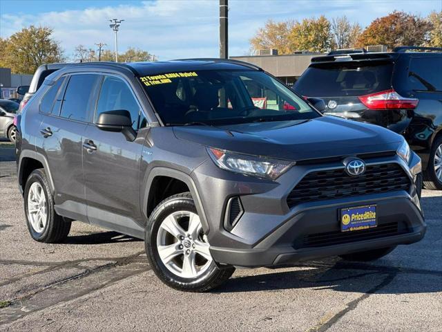 used 2021 Toyota RAV4 Hybrid car, priced at $24,500