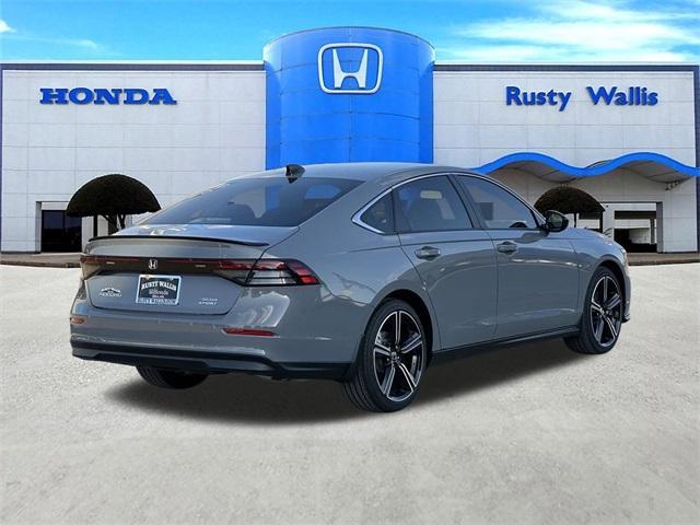 new 2025 Honda Accord Hybrid car, priced at $35,205