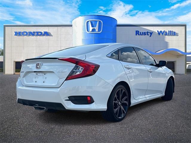 used 2020 Honda Civic car, priced at $16,182