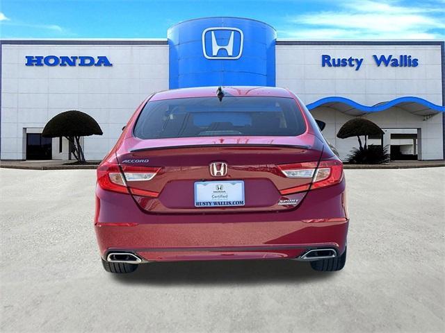 used 2021 Honda Accord car, priced at $24,833