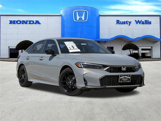 new 2025 Honda Civic Hybrid car, priced at $30,555