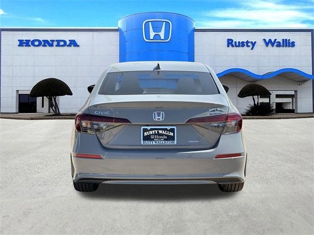 new 2025 Honda Civic Hybrid car, priced at $30,555