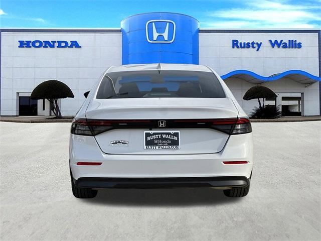 new 2025 Honda Accord car, priced at $29,845