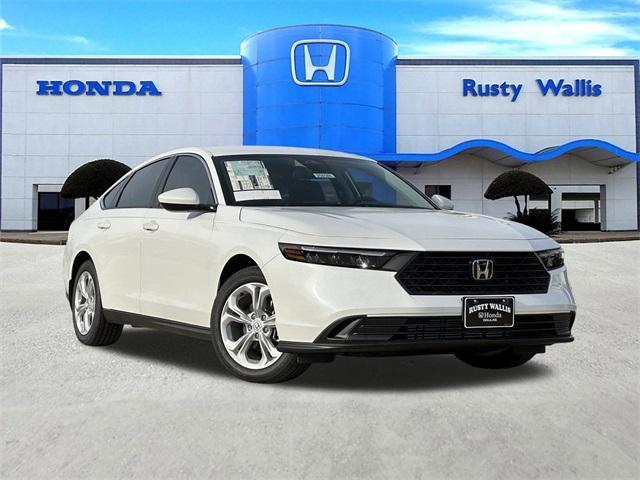 new 2025 Honda Accord car, priced at $29,845