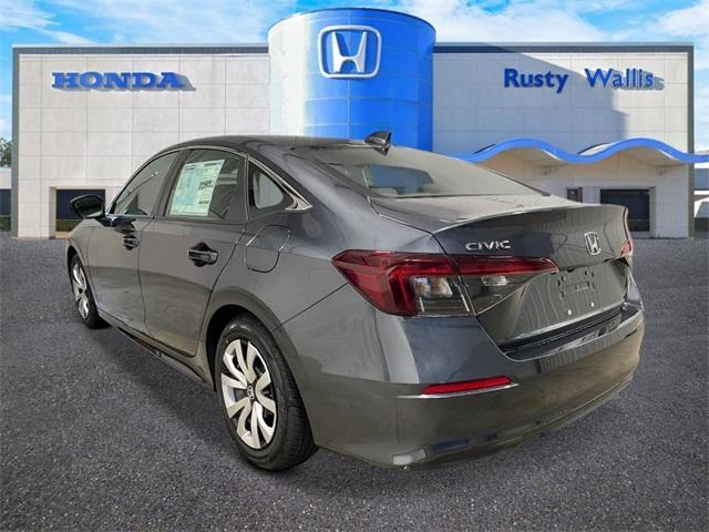 new 2026 Honda Civic car, priced at $25,790
