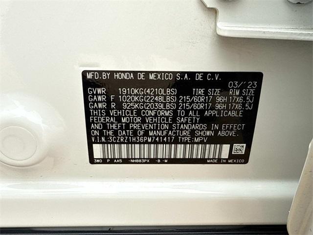 used 2023 Honda HR-V car, priced at $24,401