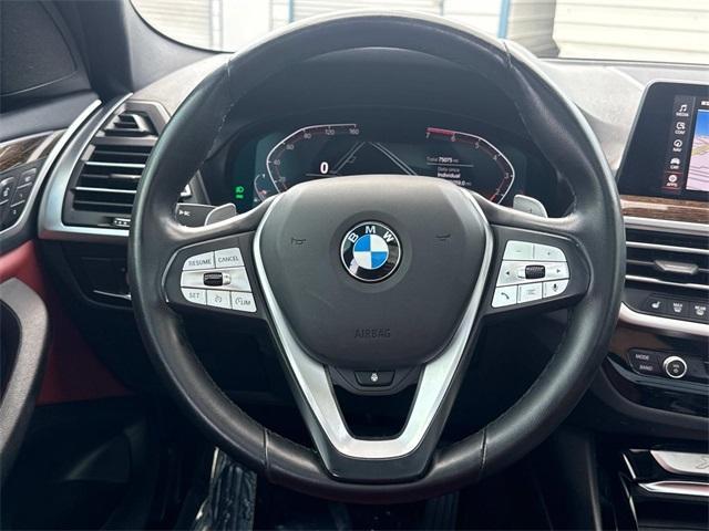 used 2022 BMW X3 car, priced at $26,633