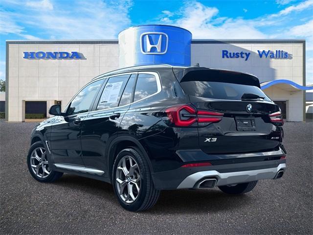 used 2022 BMW X3 car, priced at $26,633