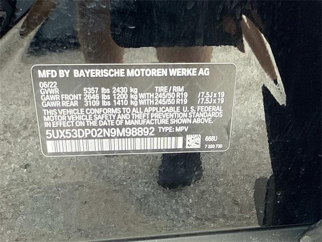 used 2022 BMW X3 car, priced at $26,633