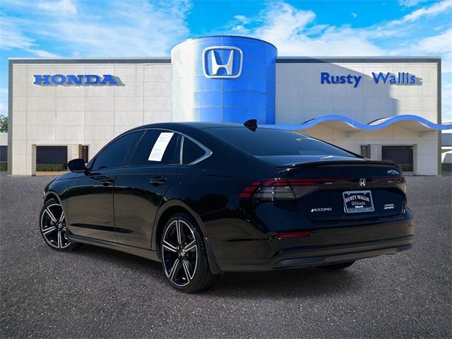 used 2024 Honda Accord Hybrid car, priced at $27,251