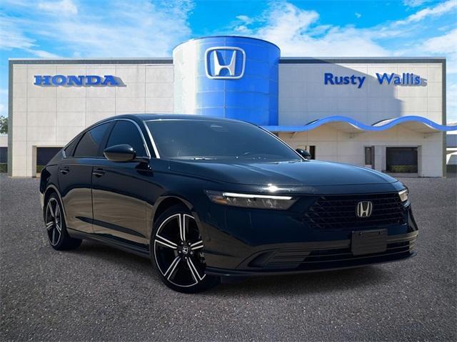 used 2024 Honda Accord Hybrid car, priced at $27,251