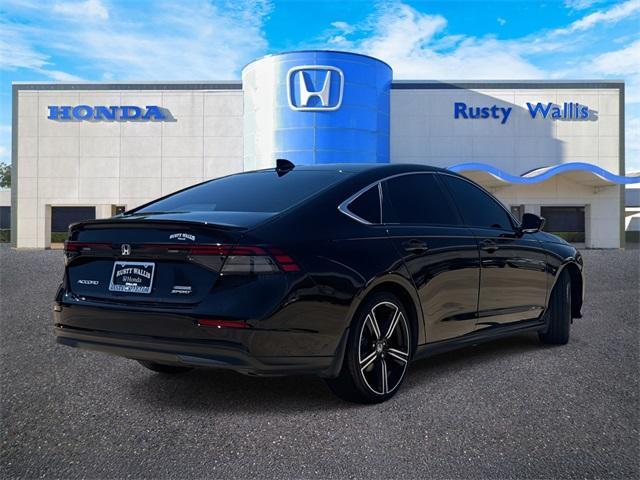 used 2024 Honda Accord Hybrid car, priced at $27,251