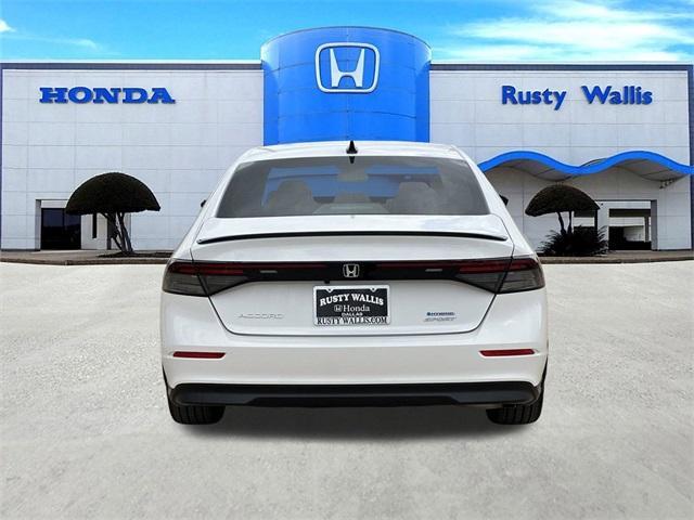 new 2025 Honda Accord Hybrid car, priced at $35,205