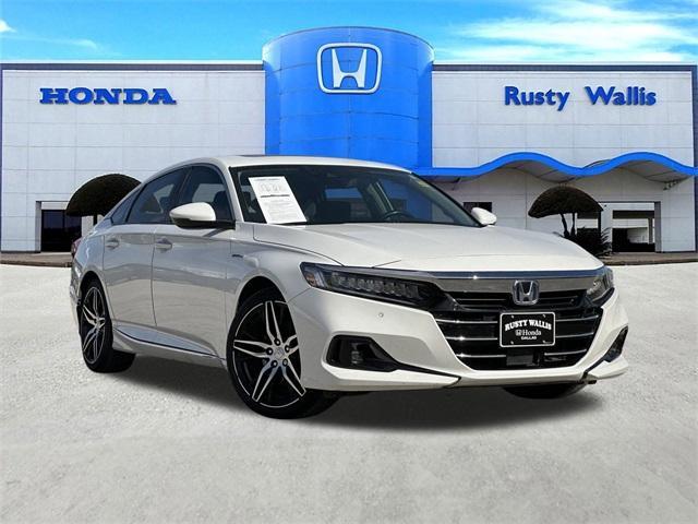 used 2021 Honda Accord Hybrid car, priced at $21,899