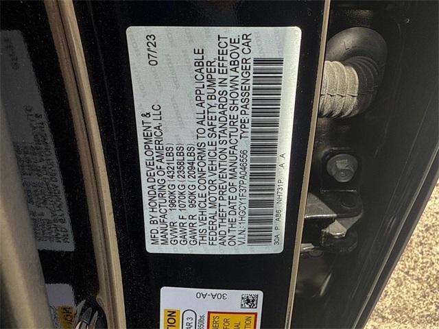 used 2023 Honda Accord car, priced at $24,394