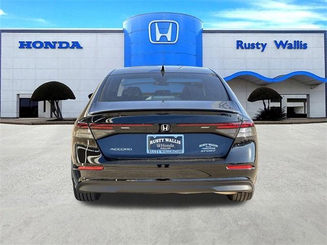 new 2025 Honda Accord Hybrid car, priced at $33,268