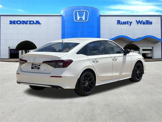 new 2025 Honda Civic Hybrid car, priced at $30,555