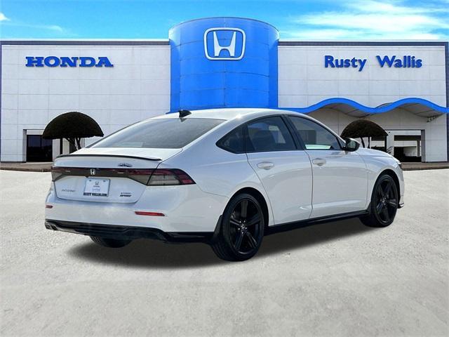 used 2023 Honda Accord Hybrid car, priced at $28,695