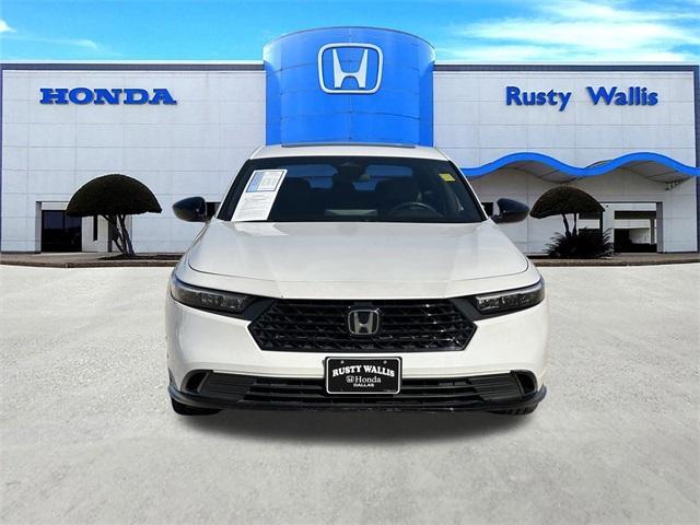 used 2023 Honda Accord Hybrid car, priced at $28,695