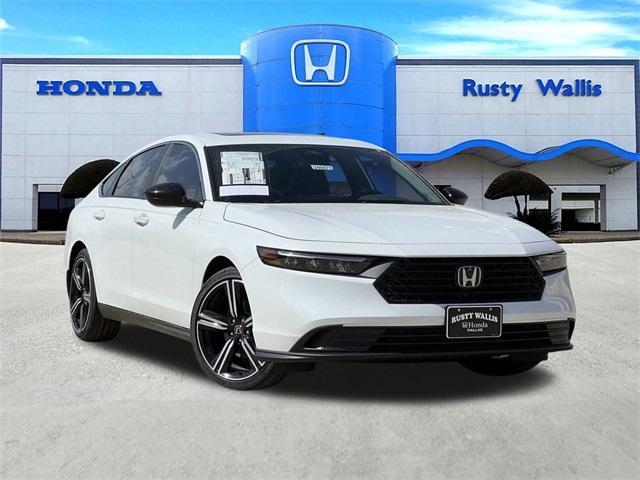 new 2024 Honda Accord Hybrid car, priced at $34,445