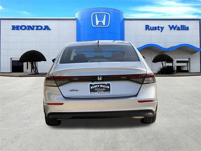 new 2025 Honda Accord car, priced at $29,390