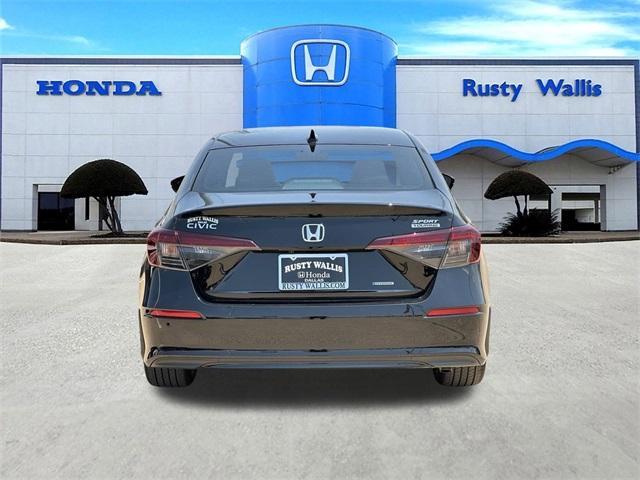 new 2025 Honda Civic Hybrid car, priced at $32,845