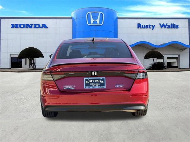 new 2025 Honda Accord Hybrid car, priced at $35,205