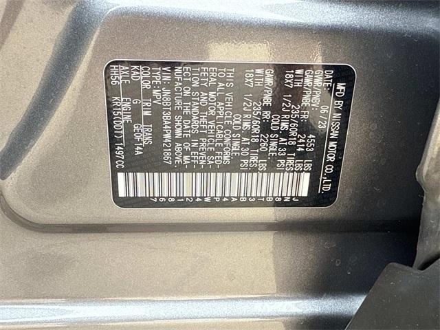 used 2023 Nissan Rogue car, priced at $23,100