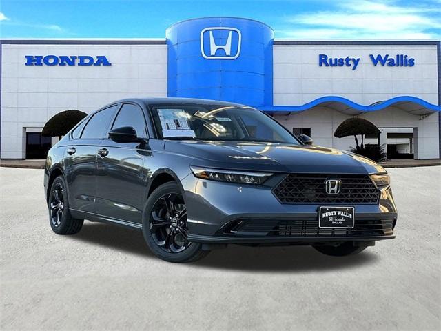 new 2025 Honda Accord car, priced at $31,655