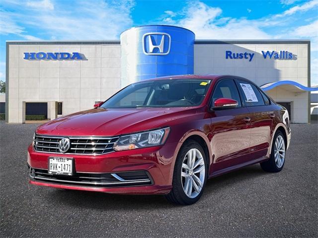 used 2019 Volkswagen Passat car, priced at $13,686