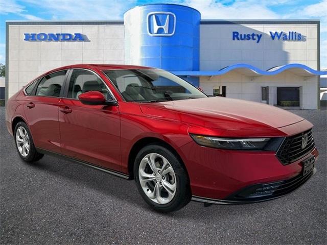 new 2025 Honda Accord car, priced at $27,107
