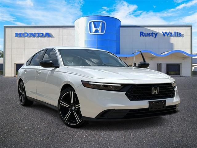 used 2024 Honda Accord Hybrid car, priced at $27,568