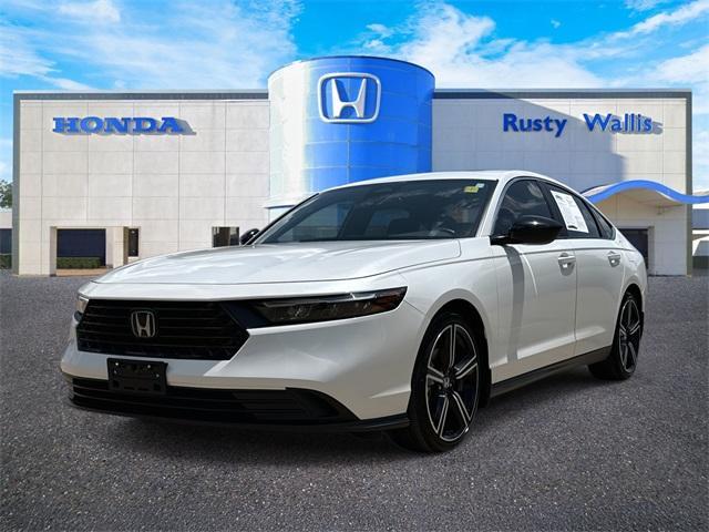 used 2024 Honda Accord Hybrid car, priced at $27,568