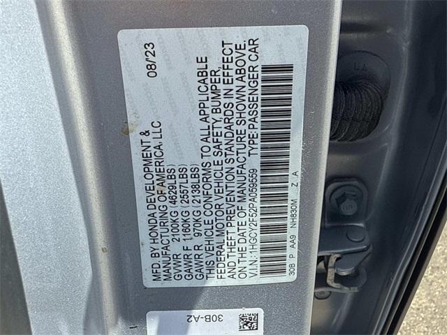 used 2023 Honda Accord Hybrid car, priced at $27,942