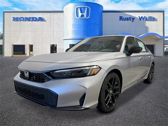 new 2025 Honda Civic car, priced at $27,410