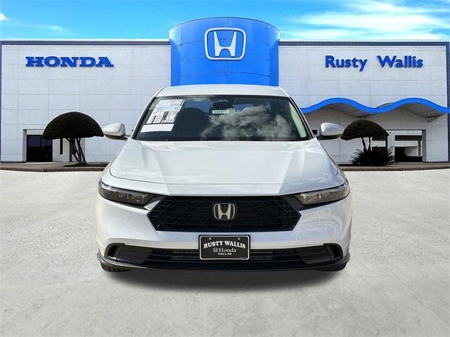 new 2024 Honda Accord car, priced at $29,445