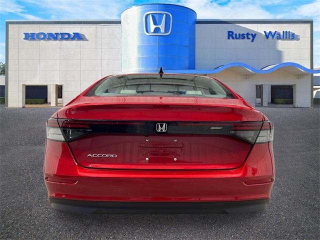 new 2025 Honda Accord car, priced at $30,805
