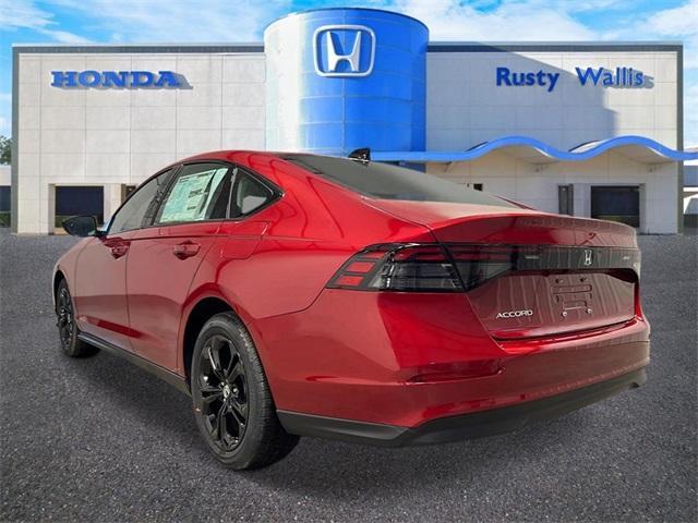 new 2025 Honda Accord car, priced at $30,805