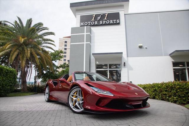 used 2021 Ferrari F8 Spider car, priced at $399,900