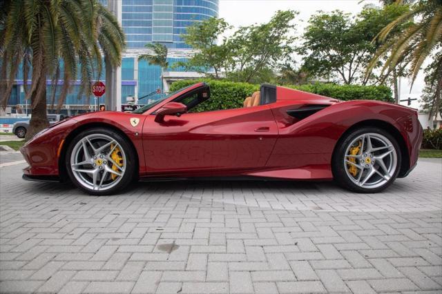 used 2021 Ferrari F8 Spider car, priced at $399,900