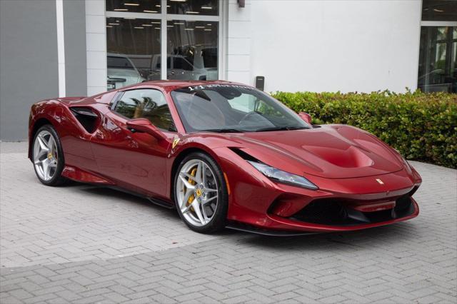 used 2021 Ferrari F8 Spider car, priced at $399,900