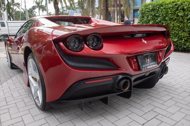 used 2021 Ferrari F8 Spider car, priced at $399,900