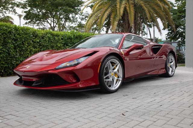 used 2021 Ferrari F8 Spider car, priced at $399,900