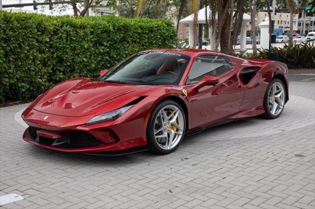 used 2021 Ferrari F8 Spider car, priced at $399,900