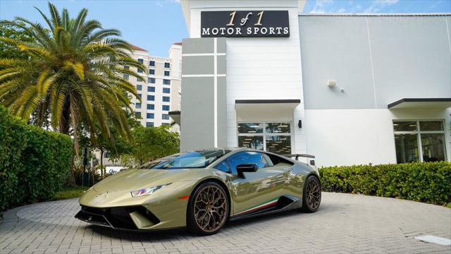 used 2018 Lamborghini Huracan car, priced at $336,000