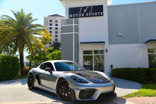 used 2023 Porsche 718 Cayman car, priced at $239,900