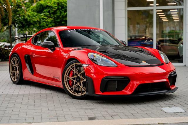 used 2023 Porsche 718 Cayman car, priced at $217,900