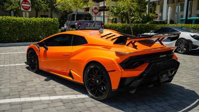 used 2022 Lamborghini Huracan STO car, priced at $369,000