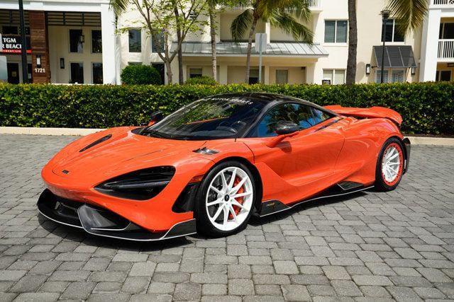 used 2021 McLaren 765LT car, priced at $489,998